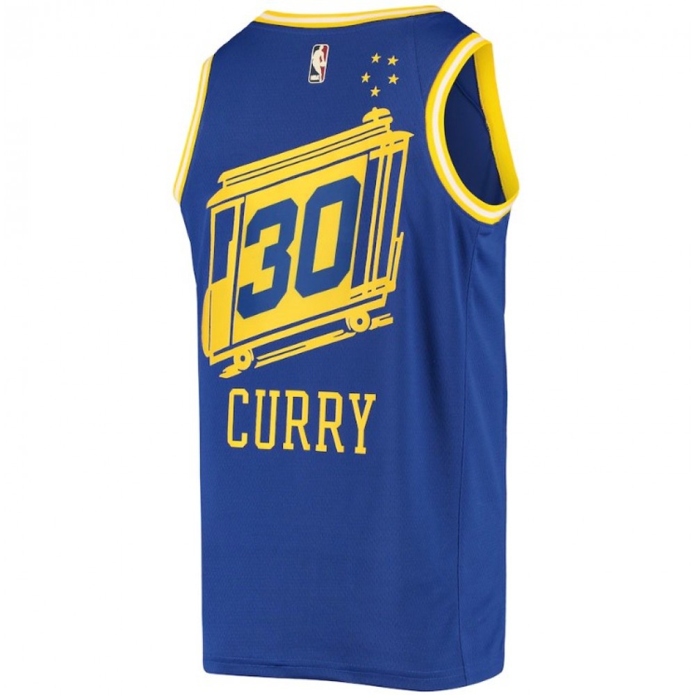 Men's Golden State Warriors Stephen Curry #30 Royal Hardwood Classics 2020/21 Swingman Jersey- Classic Edition-Pro Kit Vault | Brand New 26/27 Sports Jerseys